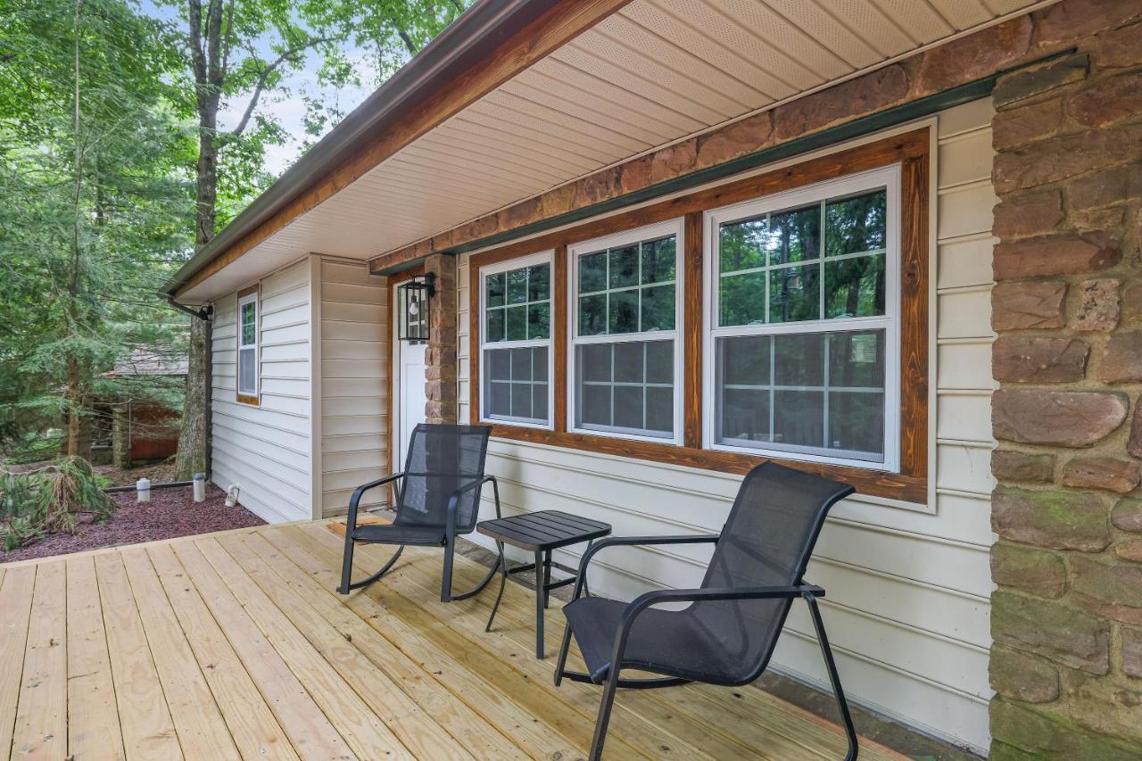 Whiskey Pines Retreat! Single Level Home, Outdoor Firepit, Ac, Bbq! Sleeps 9 In Lake Harmony! Exteriör bild