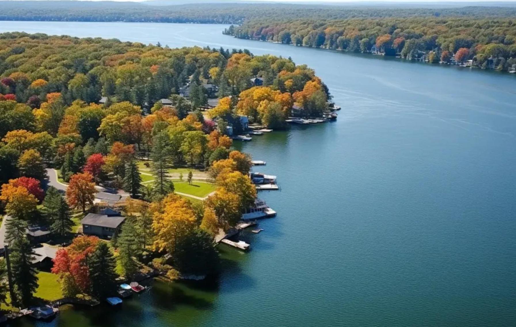 Whiskey Pines Retreat! Single Level Home, Outdoor Firepit, Ac, Bbq! Sleeps 9 In Lake Harmony! Exteriör bild